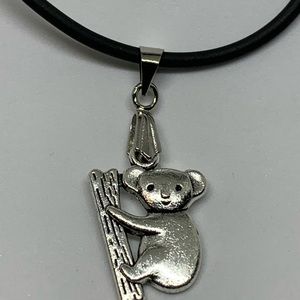 Alloy Koala Bear Necklace